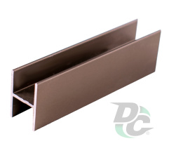 Connecting profile L-5,5m Champagne DC OptimaLine