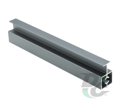 Modena connecting profile L-5,5 m Smoky Grey DC ProfiLine