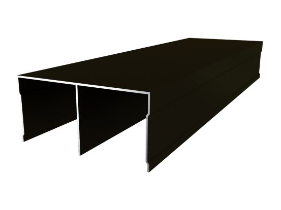 Upper rail L-5,5м Champagne (darker) DC OptimaLine