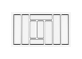 Cutlery tray into section 800mm  white STANDART