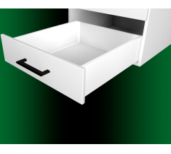 Tandembox SLIM L-450mm H=86mm for 18mm chipboard White 3D adjustment  DC PremiumLine