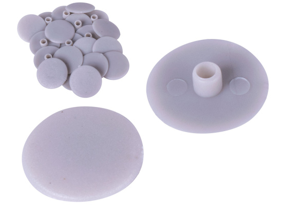 Заглушка на минификс серая светлая, 50шт