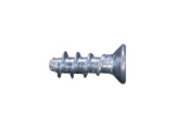 Screw EURO 5x13mm flat head Galvanized DC