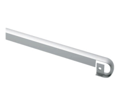 Docking strip straight aluminium 600mm x 28mm U-profile DC StandartLine