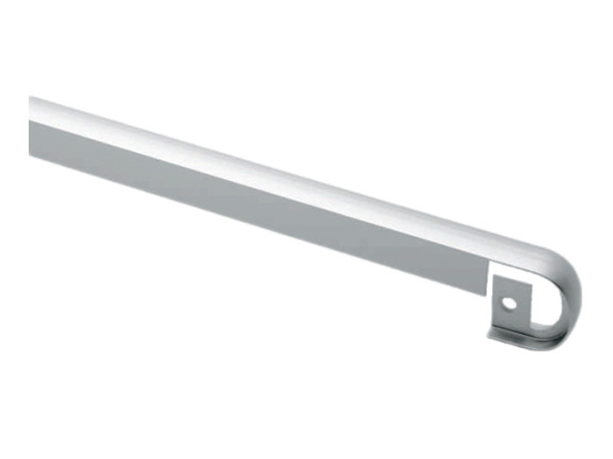 Docking strip straight aluminium 600mm x 28mm U-profile DC StandartLine