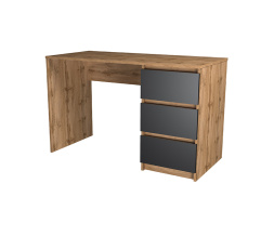 Computer desk OSCAR Taho Oak/Black