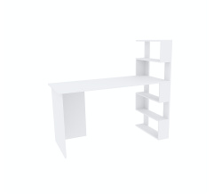 Computer desk ROBERT (right-side) White Alba Nymphea