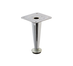 Adjustable furniture leg NL 25/100-R G2 Chrome H-100mm conic DC StandardLine