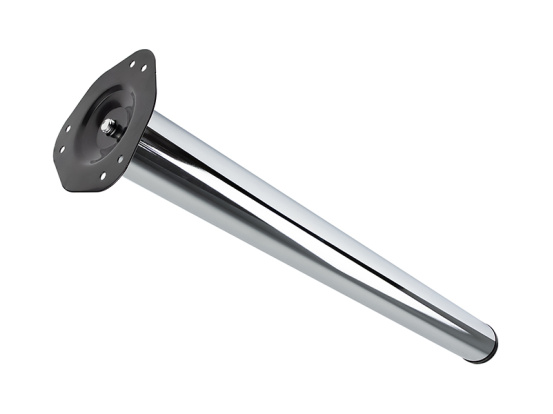 Table leg H-820 mm d-60 mm Chrome DC StandardLine