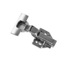 Insert hinge with 3D mounting plate Clip On