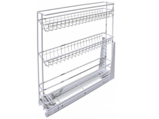 Drawer basket 150/3 White Rejs