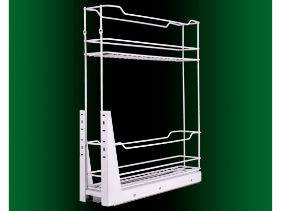 Full extension drawer basket 150/2 White DC