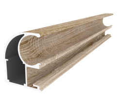 Vertical open profile L-5,1m Sonoma Oak DC StandardLine