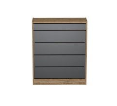 Shoe cabinet SOFI-1 Taho Oak/Grafit