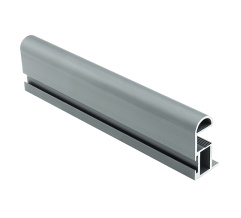 Modena S-shaped profile with a slot L-5,1 m Smoky Grey DC ProfiLine