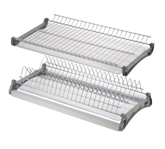 Dish dryer into section 900mm Chrome with profile of DC EuroLine