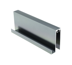 Modena down horizontal profile Matt Graphite DC ProfiLine