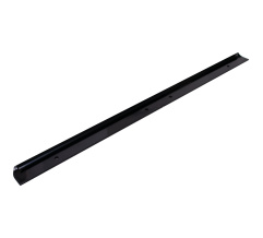 Plastic corner docking strip 600 mm х 28 mm black