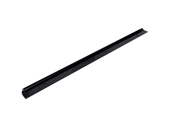 Plastic corner docking strip 600 mm х 28 mm black
