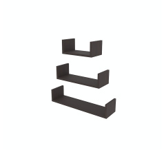 Shelf RUBY 400/550/700*160 (set) Wenge Magic