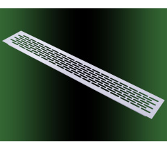 Ventilation grid chequered White DC