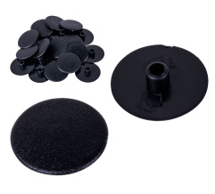 Minifix cam cap Black, 50pcs