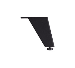 Adjustable Inclined Leg h-90mm Black DC