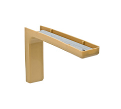 Mounting corner with overlay L-240mm Beech DC