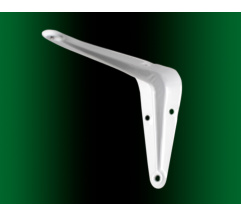 Mounting metal corner 300x250mm White  DC