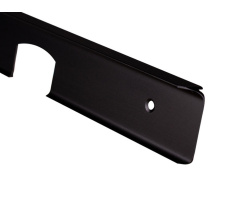 Docking strip angular R3 for table-top 38 mm Black DC