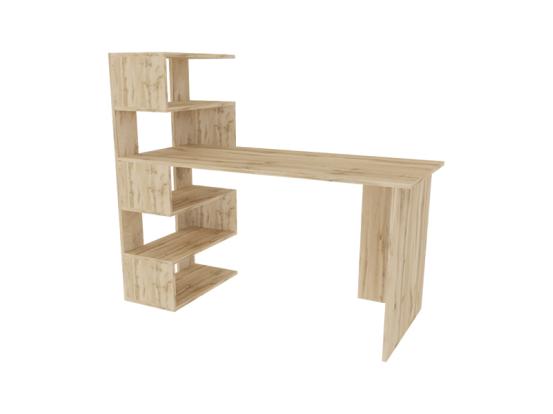 Computer desk ROBERT (left-side) Taho Oak