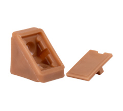 Single mounting corner Light Oak, Light Beech DC, 50pcs