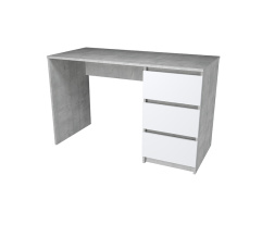 Computer desk OSCAR Monolyth/White Alba Nymphea