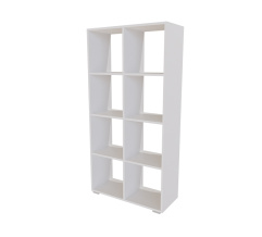 Shelving unit DANA-2 White Alba Nymphea