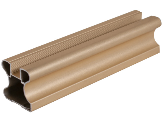 Vertical closed profile L-5,1m Gold DC