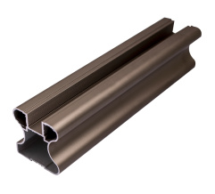 Vertical closed profile L-5,1m Champagne DC OptimaLine