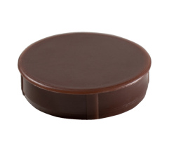 Hinge cap Brown