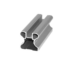 Vertical closed profile L-5.1m Silver DC OptimaLine