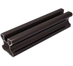 Vertical closed profile L-5,1m Black Wood DC