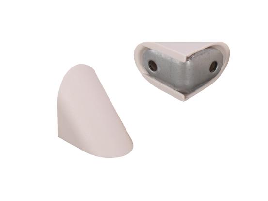 Single metal corner with plastic cap Cashmere DC NEW, 10 pcs