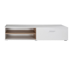 TV cabinet LINA Sonoma Oak/White Alba Nymphea