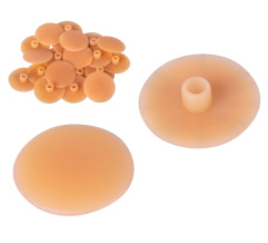 Minifix cam cap Light Beech, 50pcs