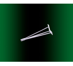 Conic hairpin table leg H-400 White DC StandardLine