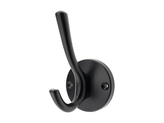 Furniture hook KR 43 MBLK Matte Black  DC StandardLine