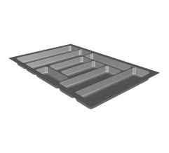 Cutlery tray into section 700mm  Gray STANDART