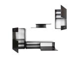 Wall unit LINA Wenge Magic