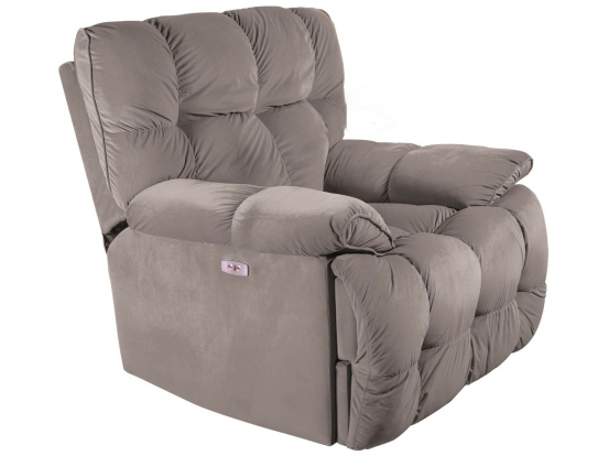 Electric recliner chair Brown