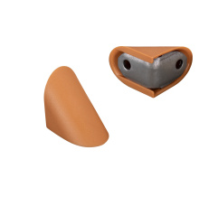 Single metal corner with plastic cap Alder DC NEW, 10 pcs