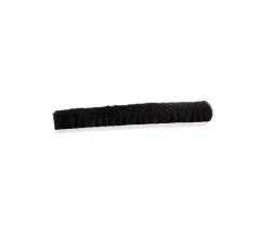 Dustproof brush for slot for profile Black DC StandardLine