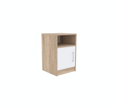 Office cabinet RITA Sonoma Oak/White Alba Nymphea